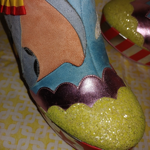 Irregular Choice Disney Dumbo Adorable Ankle Boots Shoes - Picture 6 of 16
